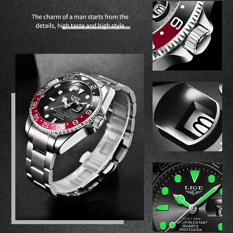 Fashion Business Waterproof Watch 6